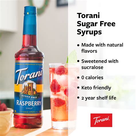 Torani Sugar Free Irish Cream Syrup, Zero Calorie, Authentic ...