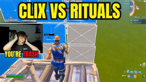 Clix Vs Rituals V Toxic Buildfights Is Clix The Best Fighter Youtube