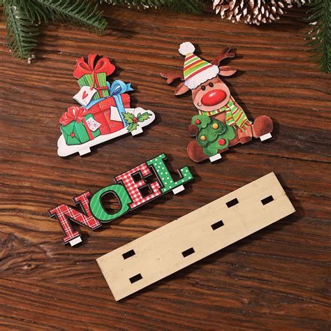 Christmas Standing Signs Table Decorations – Pumaloves