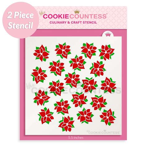 Stencils: Christmas & Winter — The Cookie Countess