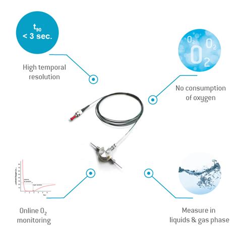 Produkt Sauerstoffmikrosensor Integriert In Eine Metall