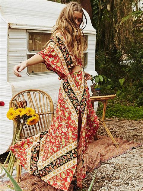 Pin By Lucy Lu On Summer Dress Boho Maxi Dress Bohemian Maxi Dress