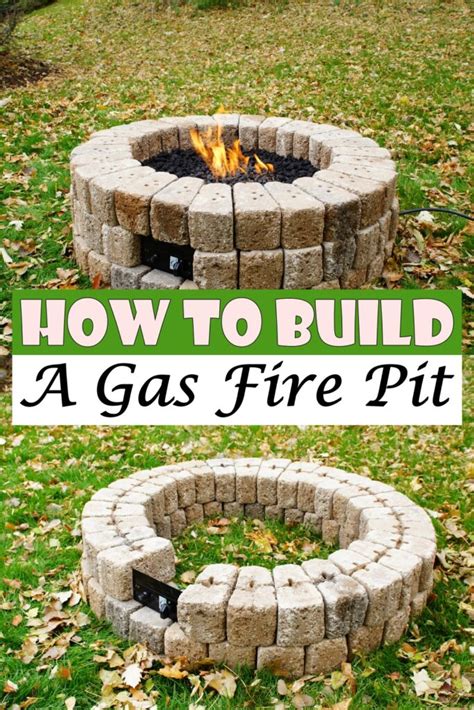 8 DIY Outdoor Gas Fire Pit Ideas - DIYsCraftsy