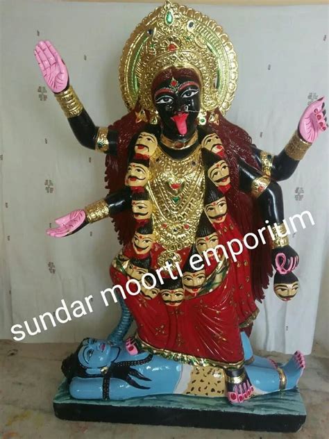 Jaipurcrafts Black Marble Mahakali Statue For Temple At Rs 11500 In Jaipur