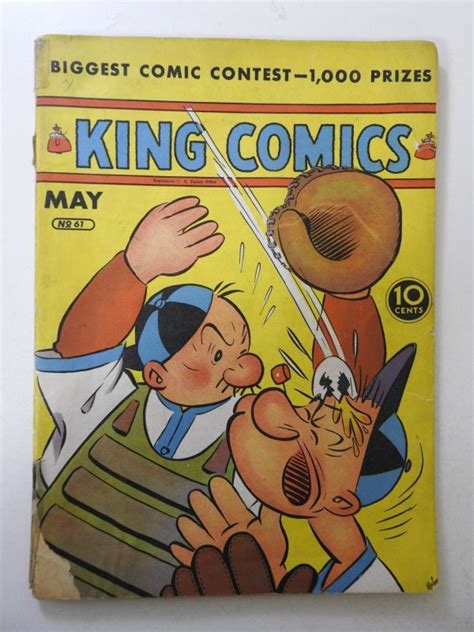 King Comics 61 1941 Gd Condition See Desc Comic Books Golden Age