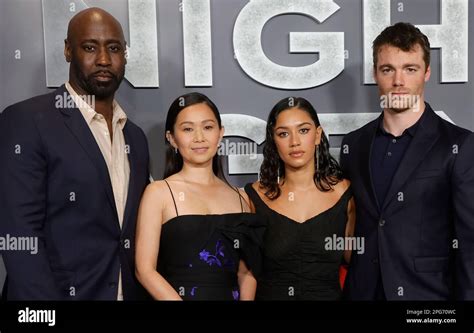 Los Angeles California Usa Th Mar D B Woodside Hong Chau