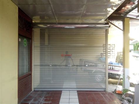 Pemasangan Pintu Rolling Door One Sheet Full Perforated Di Jl Jomblang