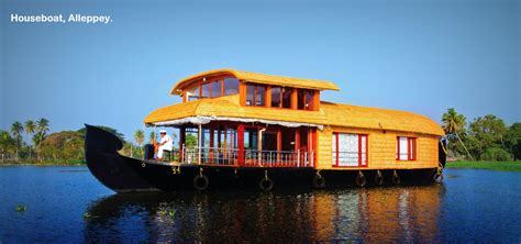 Alappuzha Houseboat (Overnight Package): Stay in Deluxe AC Houseboats ...