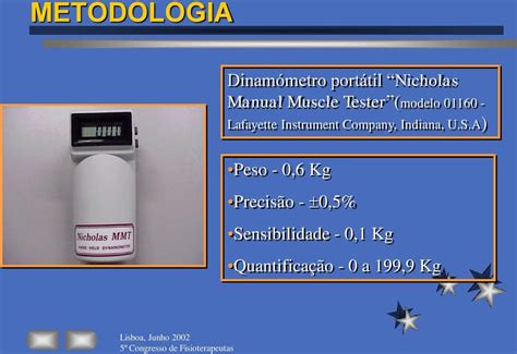 A GARANTIA DE UM TESTE DE FORÇA ISOMÉTRICA DO QUADRICÍPETE