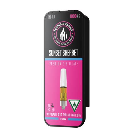 Terpene Tanks Sunset Sherbet 510 1g Terpene Tanks