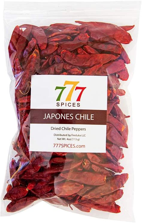 4oz Japones Dried Whole Chile Peppers Japanese Red Pepper