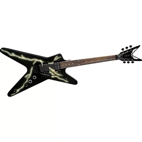 Dean Dimebag Black Bolt Floyd Ml Electric Guitar Musicians Friend