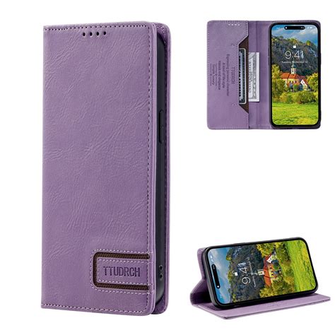 Dteck For Samsung Galaxy S22 Plus Case Wallet With RFID Blocking Credit