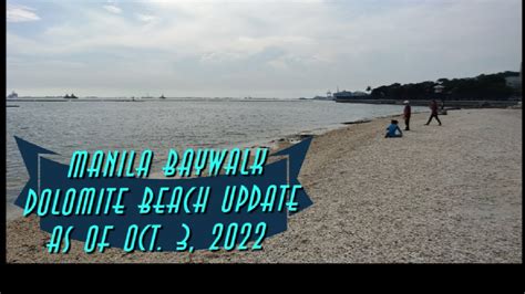 Manila Baywalk Dolomite Beach Update YouTube