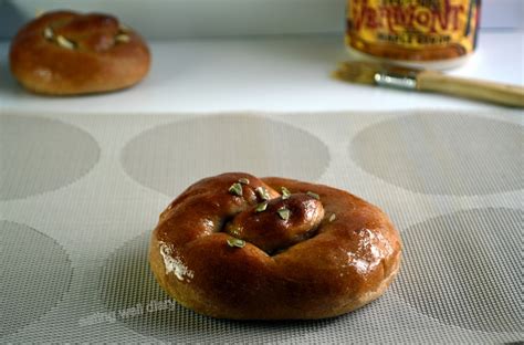 New Year Pretzel Bread With Maple Glaze Whole Wheat Eating Well Diary