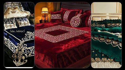 Luxury Velvet Bedsheets Velvet Embroidery Bedsheets New Style Velvet