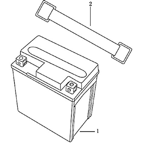 VUE ECLATEE PIECE BATTERIE MOTO MASAI RIDER 50