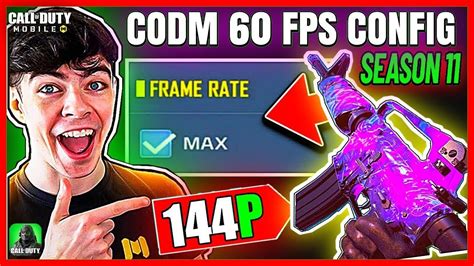 How To Unlock Fps Max Graphics Codm Global Garena Best Fps