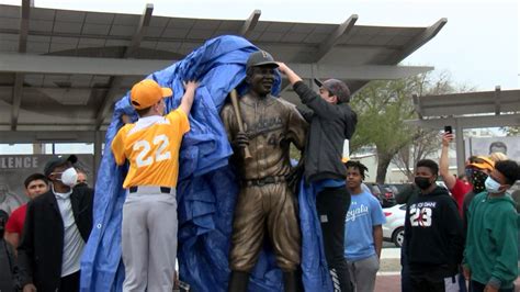 Jackie Robinson statue at McAdams Park stolen, $75K in damages