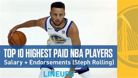 Top 10 Highest Paid NBA Players in 2019-20 (Salary + Endorsements)