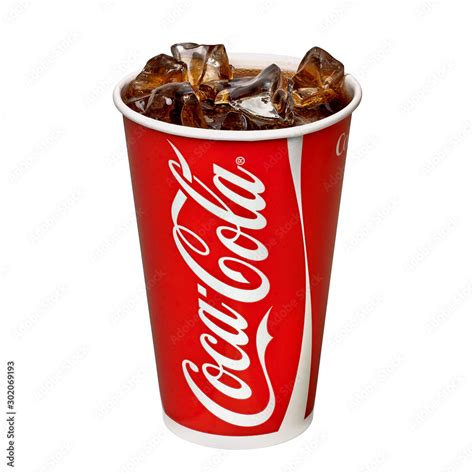 Los Angeles California May 17 2019 Classic Coca Cola In Paper Cup