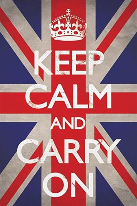 Keep Calm and Carry on Poster Unframed Poster - Etsy