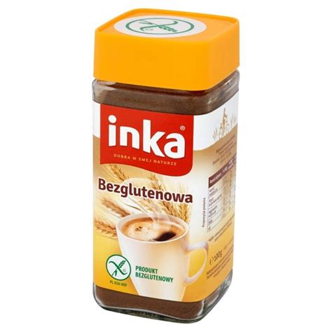 INKA ROZPUSZCZALNA KAWA ZBOŻOWA BEZGLUTENOWA 100G Shopee Polska