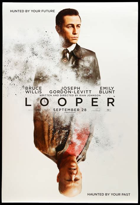 Looper 2012 Original One Sheet Movie Poster Original Film Art