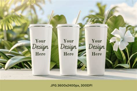 20 Oz Tumbler Mockup Tumbler Mockup Graphic By Designhub · Creative Fabrica