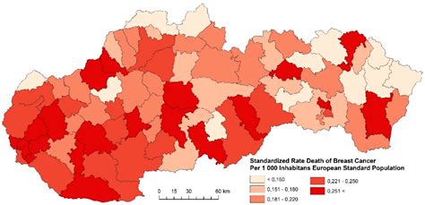 Ijerph Free Full Text Spatial Autocorrelation Of Breast And