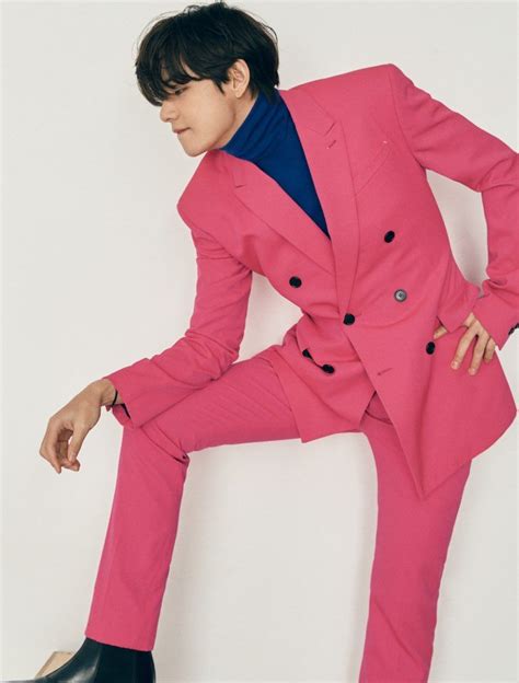 9 Times Bts V Proved He Is The King Of Colourful Suits