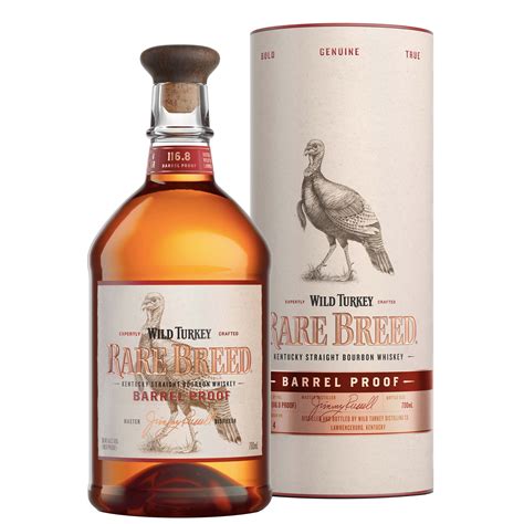 Kentuky Straight Bourbon Whiskey Rare Breed Wild Turkey 584 0