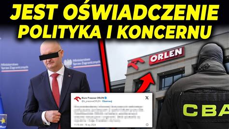 NALOTY CBA NA SIEDZIBĘ ORLENU I BYŁEGO WICEMINISTRA YouTube