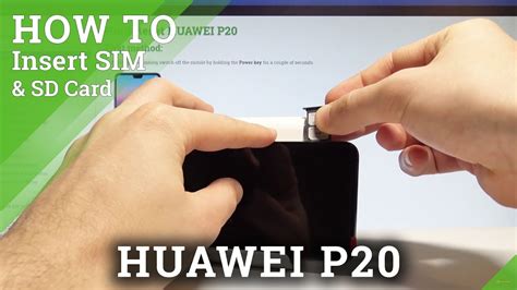 How To Insert Nano SIM In HUAWEI P20 Install Dual SIM HardReset Info