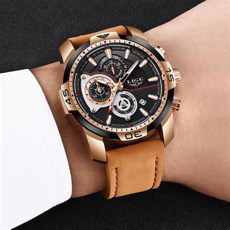 LIGE Bulky Sport Chronograph | Мужские часы, Аксессуары, Часы