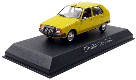 Norev 150940 1 43 Citroën Visa Club 1979 Mimosa Yellow Test TOP