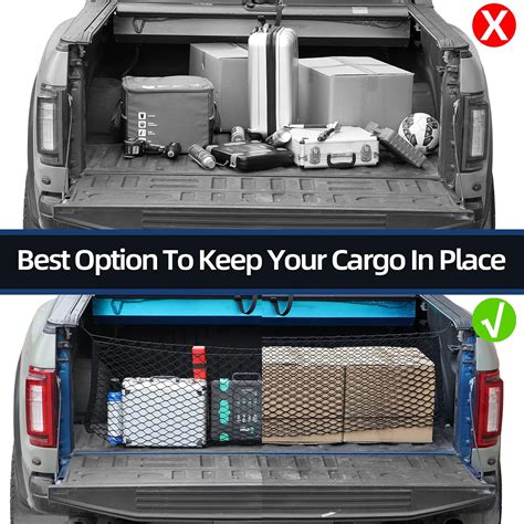 MOJIOO Truck Bed Cargo Net with Hooks - Elastic Mesh India | Ubuy