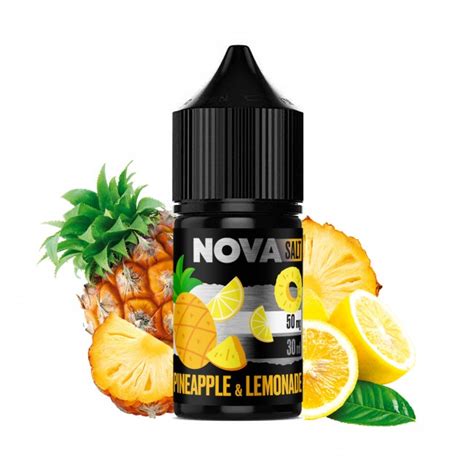 Жидкость Nova Salt 30ml Pineapple Lemonade для Elf Bar купить в Киеве