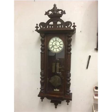 Oak Wall Regulator Clock