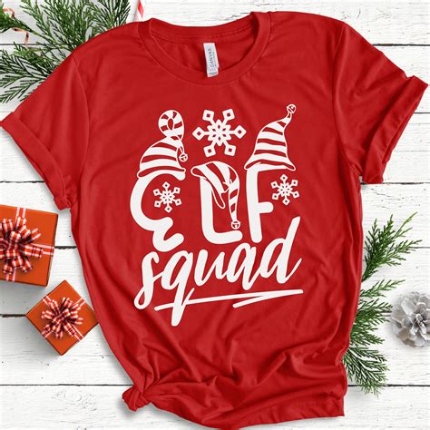 Elf Squad Svg Christmas Svg Designs Christmas Cut Files Etsy