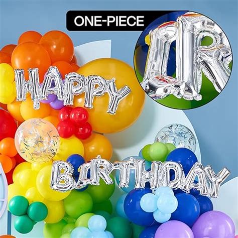 Snapklik PartyWoo 140 Pcs Rainbow Balloon Arch Kit Rainbow