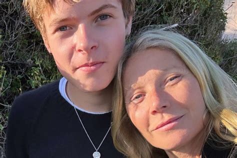 Gwyneth Paltrow Shares Sweet Moment With Son Moses As The Two Pose