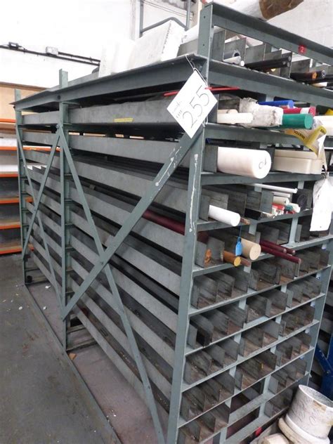 Steel 36 Shelf Stock Storage Rack