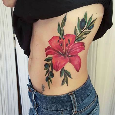 24 Symbolic Lily Tattoo Ideas