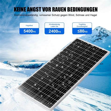 Gliese Solarpanel Solarmodul Solaranlage Komplettpaket 150 300 900 Watt