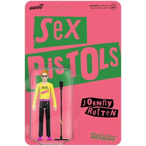 Sex Pistols Super7 Sex Pistols ReAction Figures Wave 2 Johnny