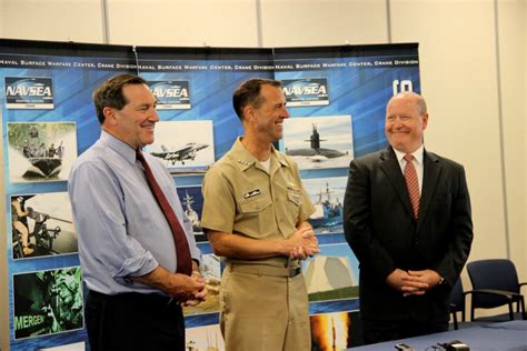 Chief Of Naval Operations Visits Naval Surface Warfare Center Crane Naval Sea Systems Command