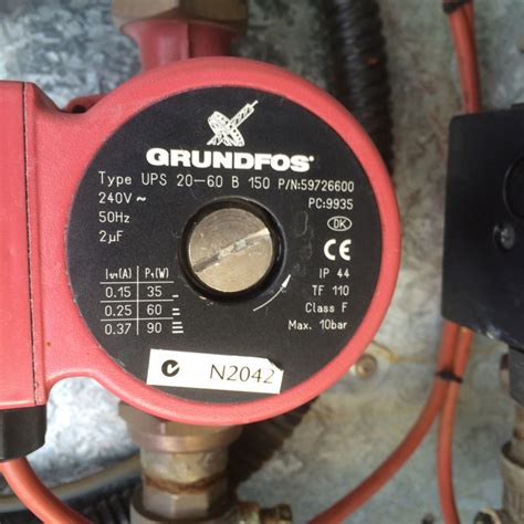 Grundfos Hot Water Circulating Pump Gap Trade Services Plumbing Drainage Gas And Air