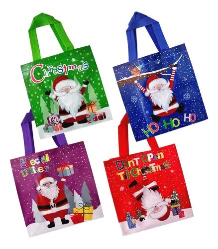 12 Bolsas Dulceros Navideños Bolos Navidad Aguinaldos Envío gratis