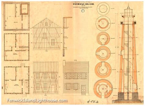 Lighthouse Plans for Fenwick’s Island Delaware – Fenwick Island Lighthouse